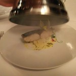 ヴィラ・デル・ソル - 鰆の燻製とポテトのエクラゼ　海藻バター