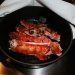 銀座うかい亭 - タラバ蟹炭火焼き
