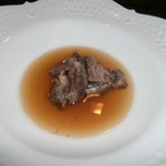 銀座うかい亭 - 牛テールスープ