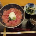 日本料理 銀座 大野 - 本鮪ばくだん丼＠1000円(税抜き)