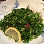 新料理 都留野 - 都留野(たんタタキのデフォ)