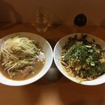 豚星。 - 170121限定 傘が無いうぉん900円野菜ちょっと