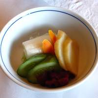 鰻割烹 伊豆栄 本店 - 香の物