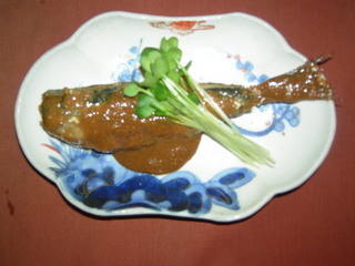 Konjakutei - 小倉名物いわしのぬか炊きです。