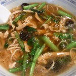 漢陽楼 - 豚肉麺：いつもながらベースのスープがうまい