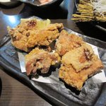 月のダイニング うさぎ - 鶏のから揚げ2017.01.25