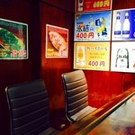 たこ焼きの天神蛸八 - 店内バーカウンターは最大5席あります！