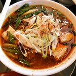 長尾中華そば - ネギラーメン辛さ３