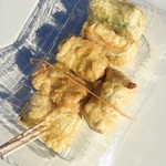 糸切餅 元祖莚寿堂本舗  - 糸切り餅の天ぷら