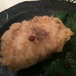 まるう商店 - 横浜漁酒場まるう商店●鱸の白子に焙り塩