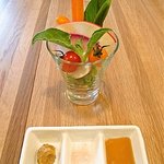 野菜家 渋米 - 新鮮！国立ファーム野菜のサラダバー