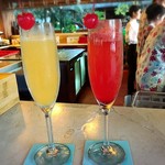 SIM BAR - ミモザ
            ベリーニ(water melon)