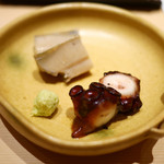 鮨 さいとう - 蒸鮑と煮蛸