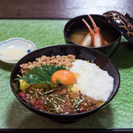 かにじまん - ネバネバ丼