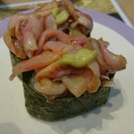 魚屋さんの新鮮回転寿司 - 赤貝ひも
