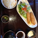 Chabudai Ozashiki Shounosuke - アジフライ定食