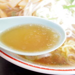 黄金 - 2017年1月　鳥取県西部特有の煮込みすぎてない牛骨スープ