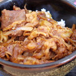 黄金 - 2017年1月　カルビ丼