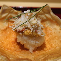 銀座 しのはら - 蟹ごはん　リゾット風