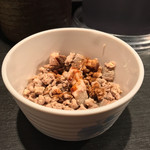 すみれ - トッピング無料券をいただいたので、ひき肉♡