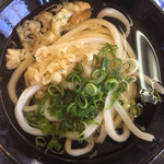 手打ちうどん 梅木 - かけそのまま 200円