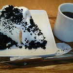マーサー ビス エビス - ニューヨークチーズシフォンケーキ＋ドリップコーヒー 750円