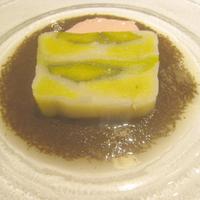 ルメルシマン オカモト - ポロネギのテリーヌ　トリュフとヴィネグレットソース