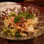 林檎とわかば - セットのサラダ