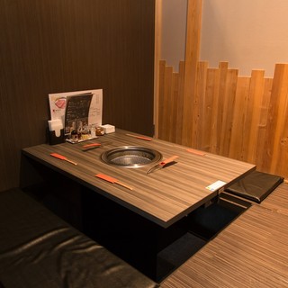 店内は完全個室！