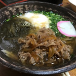 蕎麦子 - 肉そば+とろろ昆布+山かけ