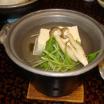 草津ホテル - [料理] 湯豆腐
