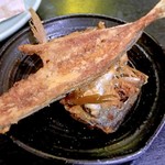 十八番 - 鯵の骨せんべい。