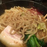 麺匠ぼんてん - 味噌らーめんの麺