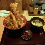 Tempura Kaisen Gofuku - 得々天丼