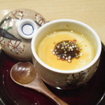 小料理 すず乃 - 海老のビスクの茶碗蒸し