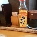 沖縄食堂チャンプル×チャンプル - 卓上