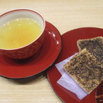 小料理 すず乃 - 自家製ゆず茶と紅茶のラスク