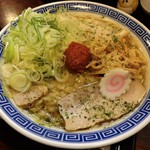 からみそラーメン ふくろう - からみそラーメン 大盛 930円+ ねぎ大盛り 100円（税込）。