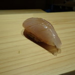 鮨 麻葉 - 天然のシマアジ