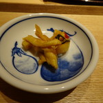 鮨 麻葉 - 大根のつぼ漬け