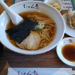ちりめん亭 - 中華そばランチセット918円