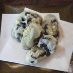 そば処 利庵 - 本日のサービス品は、きくらげの天ぷら。頂きます。