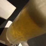 海鮮焼肉 風雅 - キンキンのビール