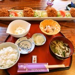 ポテト - ひれかつ定食