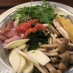 Yamauchinoujou - 花咲き明太グッチゆーずー鍋