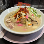 元祖 名島亭 - ラー博は俺の社員食堂。  卒業ラーメソ【第2弾】名島の特製ちゃんぽん！