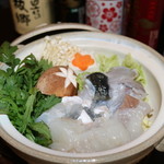 Fukumi - てっちり
      海鮮鍋
      ぶりしゃぶ
      鯛しゃぶ
      ↑↑
      all980円