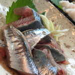 樹 - 料理写真:秋刀魚の刺身