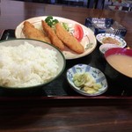 おけさ - イカフライ定食(550円)