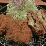 とんかつ 和幸 - 一口ヒレカツ＆チーズ入りメンチカツ